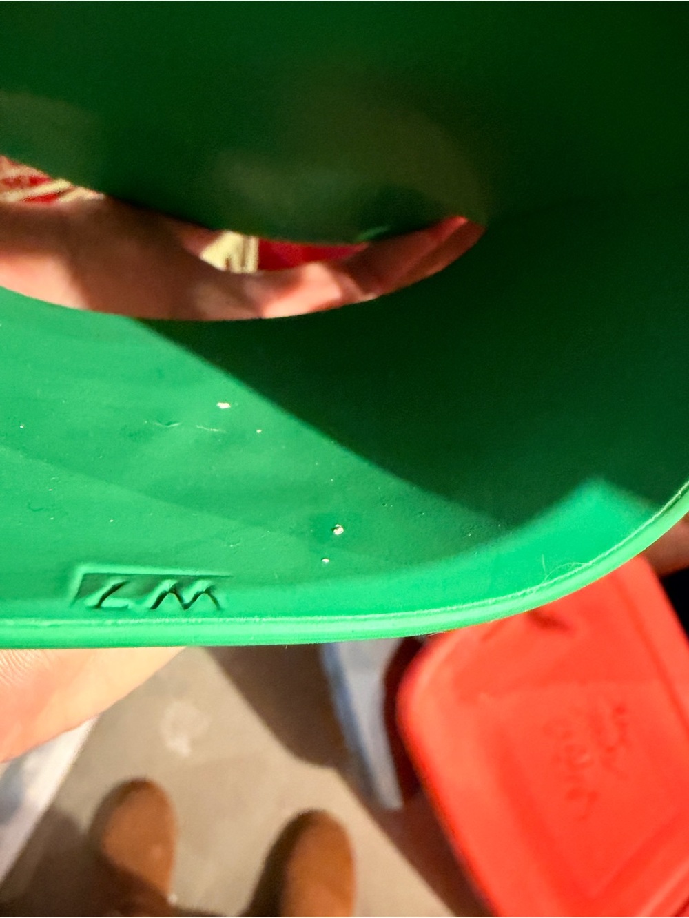 Aviator Nation green slide NWOT never worn - Picture 5 of 5